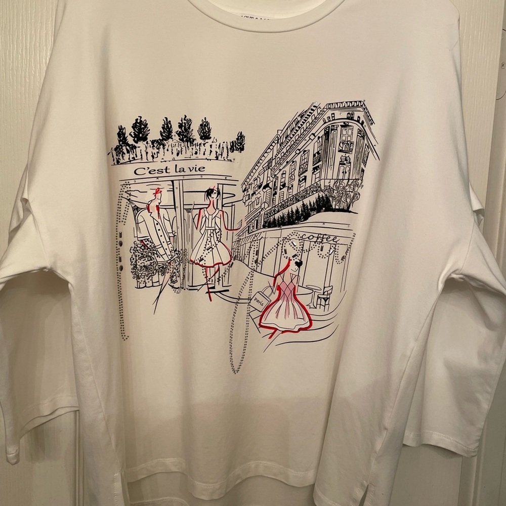 White Graphic Shirt